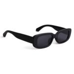 Dervin UV Protected Rectanglular Retro Driving Narrow Square Frame Sunglasses for Women