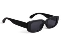 Dervin UV Protected Rectanglular Retro Driving Narrow Square Frame Sunglasses for Women