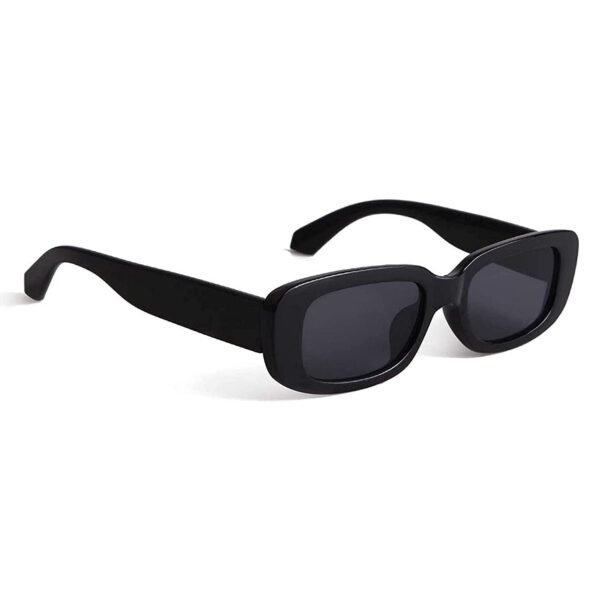 Dervin UV Protected Rectanglular Retro Driving Narrow Square Frame Sunglasses for Women