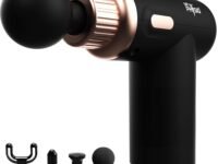 Dr Physio USA Dynamo 1034 Percussion Gun Massager for Full Body Pain Relief, Rechargeable Cordless Deep Tissue Massage Machine for Legs & Arms, Use at Home, Gym & During Travel