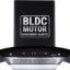 Elica 90cm 1425 m3/hr Filterless Autoclean Kitchen Chimney with BLDC Motor and 15 Years Warranty (WDFL 900 BLDC HAC LTW MS NERO)