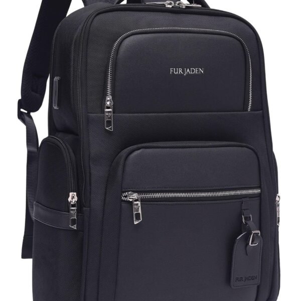 FUR JADEN Pro Series Smart Tech Anti-Theft Laptop Backpack With USB-A and USB-C Type Charging Port for Men & Women For Business Professionals & College Students