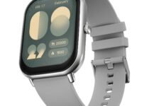 Fire-Boltt Ninja Call Pro Max Bluetooth Calling Smart Watch, 2.01" HD Display, 120+ Sports Modes, Health Suite, AI Voice Assistance, SpO2 & Heart Rate Monitor Smartwatch for Men & Women - Grey