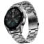 Fire-Boltt Talk Round Smart Watch 1.39″ TFT Display with Bluetooth Calling, Dual Button, Voice Assistance, SPO₂ & Heart Rate Monitor, 120+ Sports Modes, Metal Smartwatch for Men & Women - Silver