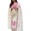 GoSriKi Kurta Sets for Women Viscose Embroidered | Kurta Pant Dupatta Set | Straight Kurti Set for Women | Round Neck 3/4 Sleeve Ethnic Suit | Designer Indian Kurti Outfit with Pants