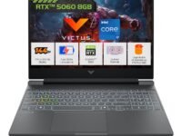 HP Victus, 13th Gen Intel Core i7-13620H, 8GB RTX 5060, 24GB DDR5(Upgradeable) 1TB SSD, 144Hz, 300nits, IPS, FHD, 15.6"/39.6cm, Win11, M365* Office 24, Mica Silver, 2.29Kg, fa2308TX, RGB Gaming Laptop