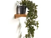 Heart Home Artificial Vine;Pine;Fern;Ivy Plants with Pot Natural Look & Plastic Material Easy Home Décor with Small Size Pot Size 27 X 75 X 7 Cm, Pack of 1 (Green)