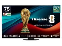 Hisense 189 cm (75 inches) U8Q Series 4K Ultra HD Smart Mini LED PRO TV 75U8Q (Black)