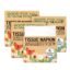 Honest Home 2 Ply Tissue Paper Napkins | 200 Pulls | 50 Pulls x 4 Boxes | Soft, Strong & Highly Absorbent | For Home & Dining Table Use