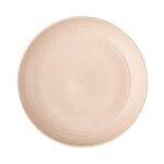 Irida Naturals Wheat Straw Snack Plates Set | 8" Eco-Friendly, Lightweight & Unbreakable | Microwave Safe | Hot & Cold Serving, (Soft Beige) Pack of 1