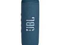 JBL Flip 6 Wireless Portable Bluetooth Speaker Pro Sound, Upto 12 Hours Playtime, IP67 Water & Dustproof, PartyBoost & Personalization App (Without Mic, Blue)
