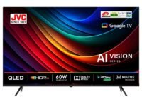 JVC 140 cm (55 inches) AI Vision Series QLED Google TV LT-55NQ7165C (Black)