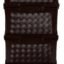 Joyful Plastic Drawer Organizer Self Standard Rectangular Multi Purpose Modular Drawer System Large Chest of Drawer Organizer for Home Office (Large, Brown) (37cmx39cmx93cm)