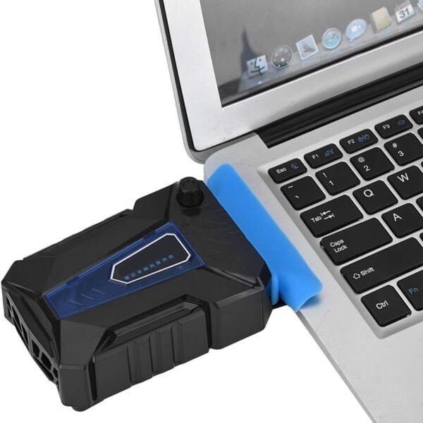 K27 Universal Notebook Fan Cooler Fan USB Air Extracting Cooling Vacuum Fan Radiator for Laptop 17 15.6 15 Inch Cooling Fan