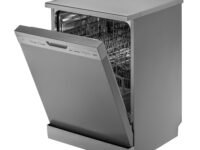 KAFF Centra 12 Place Settings Free Standing Dishwasher with Digital Display, 3 Stage Filtration (DW Centra 60, Silver)