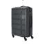 Kamiliant American Tourister Harrier|Trolley Bag Check-in Medium Size (68 cms) for Travel| Hard Case Polypropylene (PP) Suitcase|360° 4-Wheel Spinner Luggage Trolley|Combination Lock|Iron Grey