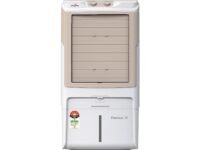 Kenstar Dominar HC 70 Desert Air Cooler|70L Tank|5-Star BEE Rated|5-Year Warranty on Pump & Motor|50 ft Air Throw|Honeycomb Cooling Pads|Ice Chamber|Water Level Indicator I 16-Inch Fan I White & beige