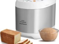 Kent Atta and Bread Maker for Home, Fully Automatic With 19 Pre-set Menu, 550w 16010 (Steel Grey)