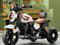 Kidsmate Ride Xtreme Electric Bike for Kids | 6V Battery, MP3 Player, USB, Bluetooth, LED Lights & Foot Accelerator | Battery-Operated Ride-On Bike with Backrest for Boys & Girls Aged 1-5 Years
