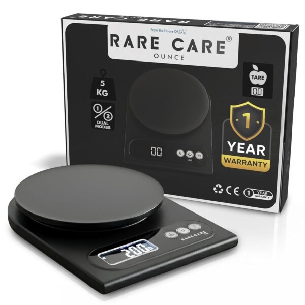 Kitchen Weight Machine For Home | Electronic Weighing Machine for Food | Tare Function 1 Year Warranty | Dual Weight Setting | Weighing Scale For Kitchen | Model - Ounce