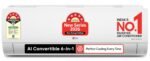LG 1.5 Ton 5 Star,New star rated, Smart Inverter Split AC (Copper, AI Convertible 6in1,VIRAAT Mode, Faster Cooling & Energy Saving, 4 Way Swing, HD Filter with AntiVirus Protection, AS-Q19YNZE1,White)