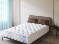 LOOM & NEEDLES 72x60x12 Inches Queen Size Mattress | Reactive Dual Comfort Pocket Spring Mattress | 5 Zoned 7 Layer Orthopedic Medium Firm Bed Mattresses | HD Memory Gel Foam Gadda | Spring Mattress