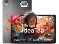 Lenovo Idea Tab Smartchoice |11-inch 2.5K Clear Display, 90Hz Refresh Rate, 8GB RAM, 256GB ROM| MediaTek Dimensity 6300| 7040mAh Battery|4 Speakers| USB-C |Wi-Fi + 5G |AI-Enabled, Luna Grey