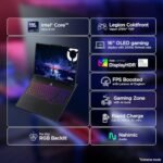 Lenovo Legion Pro 7 2025 Intel Core Ultra 9 275HX | NVIDIA RTX 5080 16GB (32GB RAM/1TB SSD/WQXGA OLED/240Hz/16 (40.6cm)/Windows 11/Office 2024+AI Now/Black/2.5Kg), 83F500D9IN AI Powered Gaming Laptop