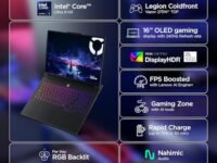 Lenovo Legion Pro 7 2025 Intel Core Ultra 9 275HX | NVIDIA RTX 5080 16GB (32GB RAM/1TB SSD/WQXGA OLED/240Hz/16 (40.6cm)/Windows 11/Office 2024+AI Now/Black/2.5Kg), 83F500D9IN AI Powered Gaming Laptop