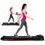 Lifelong Fit Pro Treadmill 3 HP Peak Dc Brushless Motor 2 Level Manual Incline Walking Machine at 8 km/Hr Speed with Led Display-Cardio Equipment for Home Gym 110kg Capacity, Black