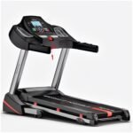 Lifelong LLTM153 Fit Pro 4.5 HP Peak Motorised with LCD Display, Max Speed 14km/hr| Max User Weight 110Kg, Heart Rate Sensor, Manual Incline, Speaker|Treadmill for Home | Black