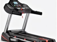 Lifelong LLTM153 Fit Pro 4.5 HP Peak Motorised with LCD Display, Max Speed 14km/hr| Max User Weight 110Kg, Heart Rate Sensor, Manual Incline, Speaker|Treadmill for Home | Black