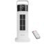 Lifelong Oscillating Mist Fan/Tower Cooler with Remote Control | 700ml Tank | 4 Speed, 1950 RPM, 15W BLDC Motor, 2 Modes, Digital Display, Upto 10Hr Timer | Supports Ice, Water, Essential Oil (White)
