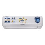Lloyd 2 Ton 3 Star Inverter Split AC, 2026 New Star Rated (6 in 1 Convertible, Cools Up To 54°C, DG Mode, Ice Clean, Smart 4 Way Swing, Installation Check, White with Silver Deco Strip, GLS24I3GGCSR)