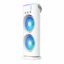 MIKANIX Mini Dual Air Fan Cooler | Mist Spray with 3 Wind Speed Mode | 90° Adjustable Rotation for Room, Kitchen, Home & Office Desk with USB Cable