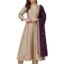 MOKOSH Women's Silk Embroidered Kurta Pant Dupatta Set