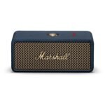 Marshall Emberton III Compact Portable Bluetooth Speaker with 32+ Hours of Playtime, (360° Sound), Dust & Waterproof (IP67) – Midnight Blue.