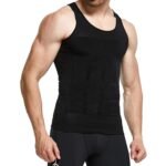 Men Compression Shirt Slimming Body Shaper Vest Tummy Control Shapewear Abdomen Undershirt Gym Workout Tank Top