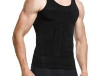 Men Compression Shirt Slimming Body Shaper Vest Tummy Control Shapewear Abdomen Undershirt Gym Workout Tank Top