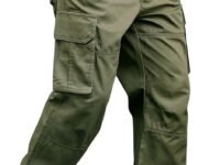 Mens Cargo || Cotton Cargo Pants || Drawstring Waist Pants (Also Available in Plus Size) (14-15)