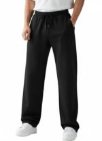Men's Cotton Baggy Trackpants | Oversized Fit Streetwear & Gym Wear | Comfortable Casual Joggers for Men