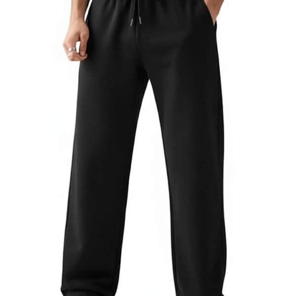 Men's Cotton Baggy Trackpants | Oversized Fit Streetwear & Gym Wear | Comfortable Casual Joggers for Men