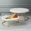Metal Cake Stand White and Gold Multipurpose Steel Cake Server Tabletop Decorative Serving Stand Perfect for Weeding, Parties and Special Occasion (Pack of 2)
