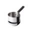 Meyer Nickel Free Stainless Steel Mini Pot | Milk Pan, Tea Pan Stainless Steel, Milk Pan Induction Base | Chai Pan | Small Saucepan | Milk Boiling Vessel | Saucepan with Handle, 10cm, Grey |0.60 liter