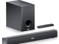 Mivi Fort Hip-Hop 1000 Soundbar | 180 Watts Home Theater Speaker | 2.1 Channel Sound Bar for Smart TV with Wired Subwoofer | Bluetooth v5.3 | Multiple EQ & Input Modes | Made in India
