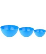 Multipurpose Plastic Mixing Bowl 2000ml, 1350ml, 850ml- Blue (3U)