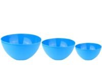 Multipurpose Plastic Mixing Bowl 2000ml, 1350ml, 850ml- Blue (3U)