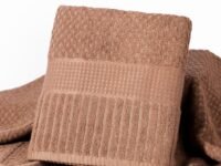 Mush Hearth & Haven Bamboo Towels for Bath Large Size | 450 GSM Bamboo Bath Towel for Men & Women | Soft, Highly Absorbent & Quick Dry | 70 X 140 cms (Desert Sand)