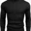 NORTHWIND Men's High Turtle Neck Cotton T-Shirt