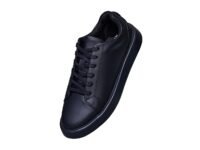 Neeman's Classic Solid Sneakers for Men | Lace-Up Casual Shoes for Men | Lightweight and Comfortable | Trendy and Stylish | Walking Sneakers for Men